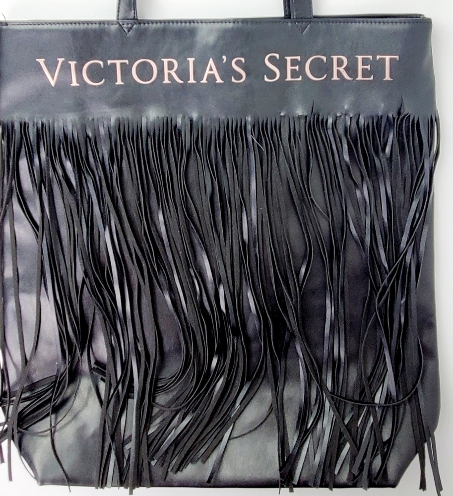 Victoria's Secret Flirty Fringe Tote Weekender Bag - Picture 2 of 6